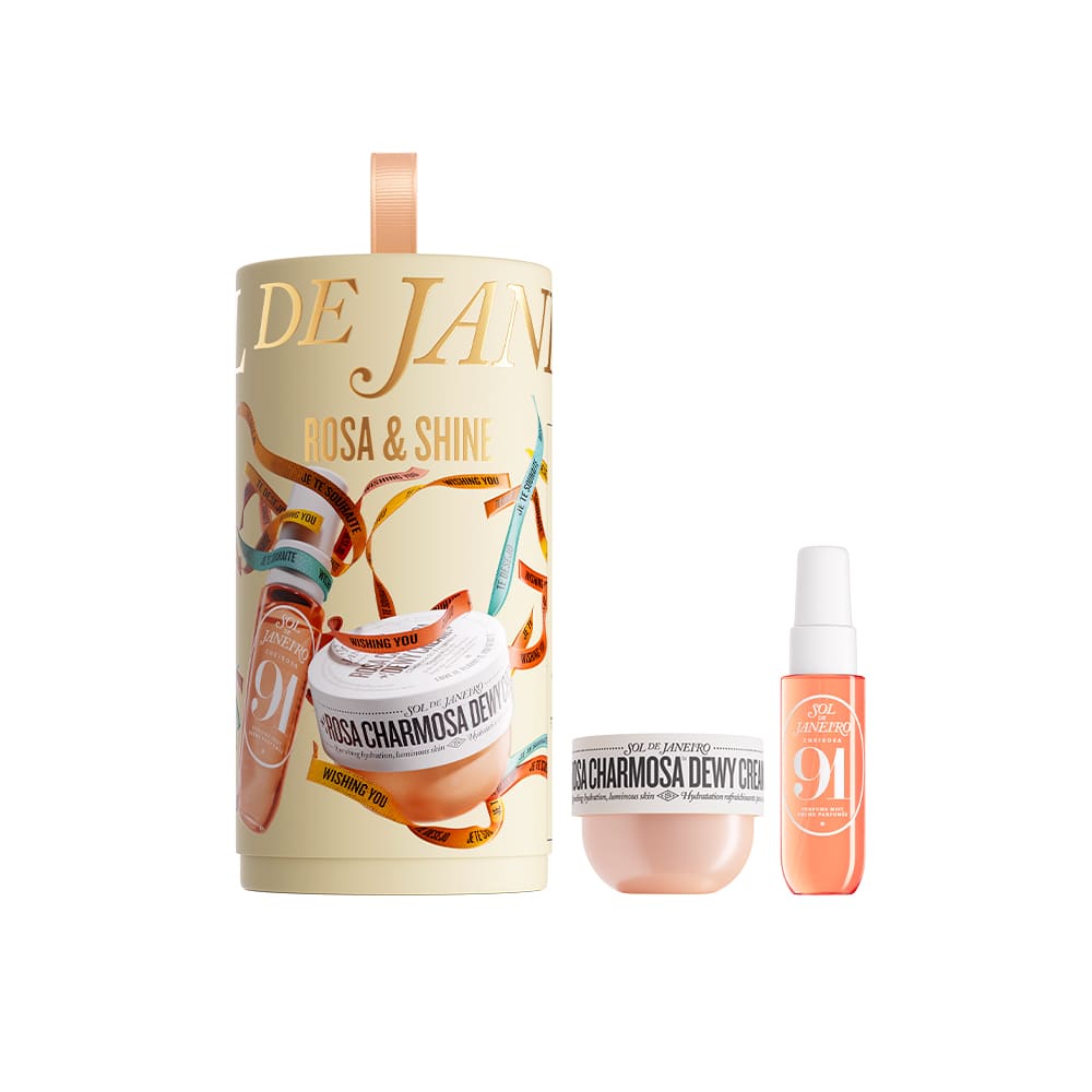 ROSA & SHINE DEWY BODY CREAM & FLORAL GOURMAND FRAGRANCE DUO